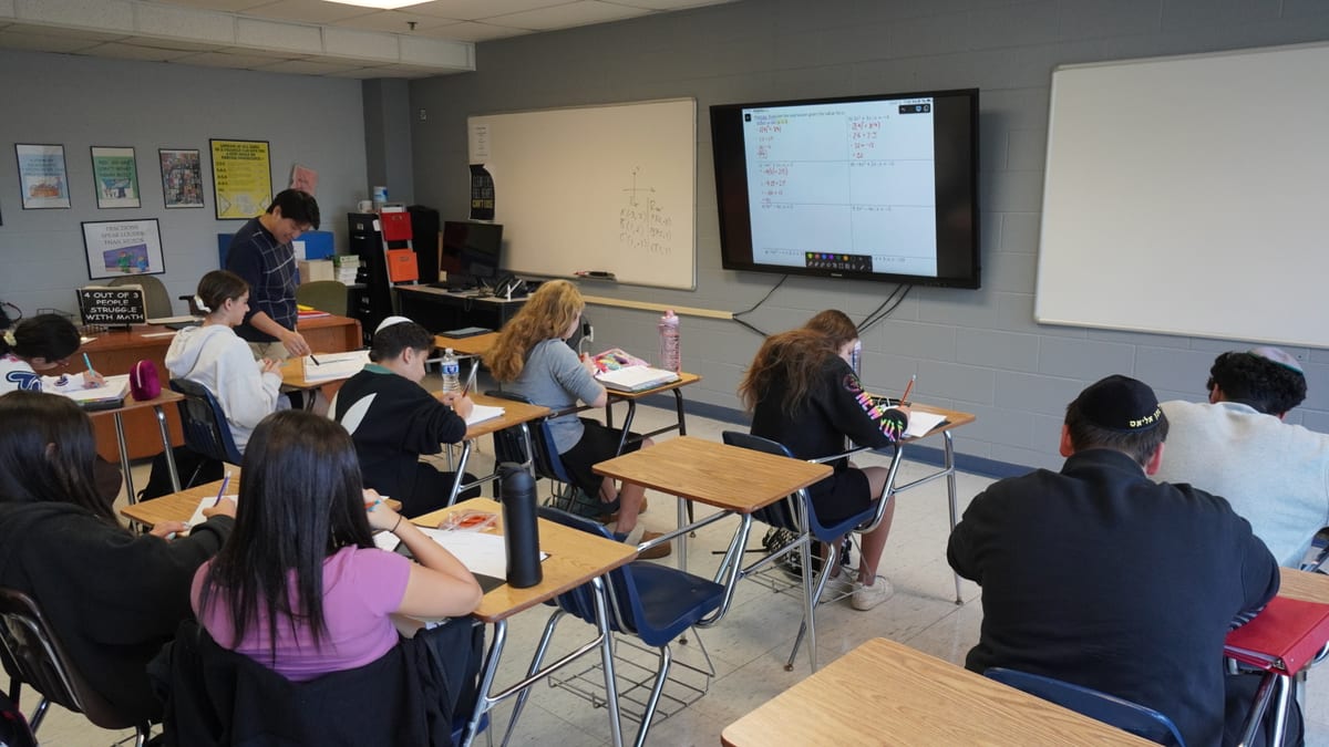 A WHHS classroom