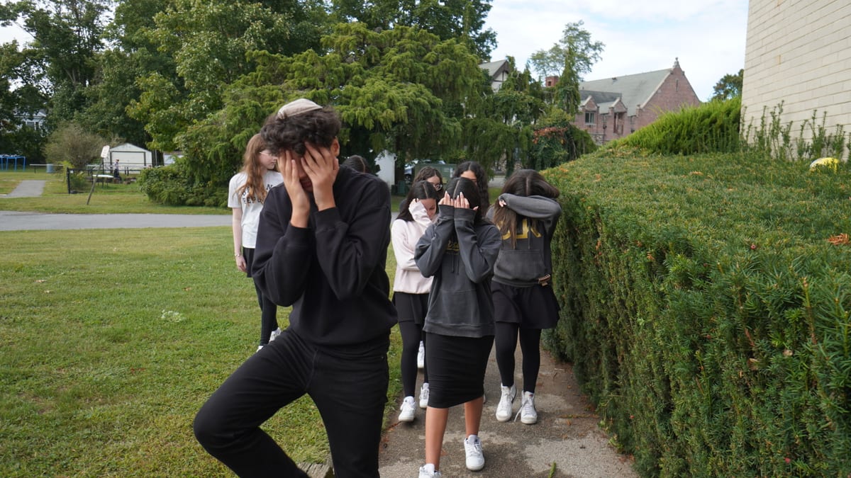 WHHS students on campus