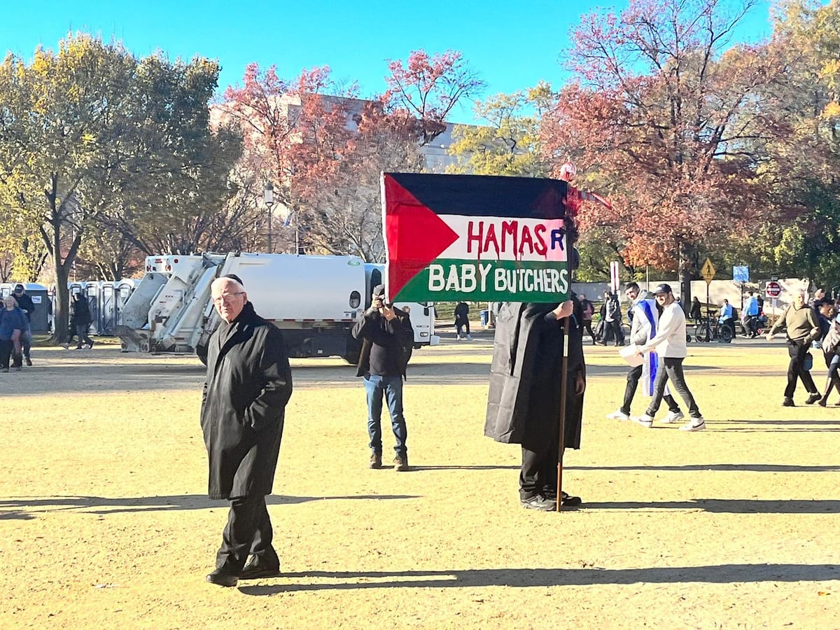 WHHS at the rally for Israel