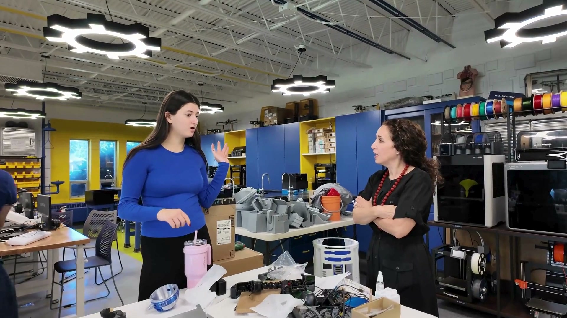 The WHHS STEM and maker lab